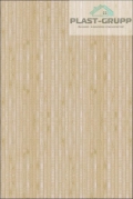 Панель ПВХ с термопечатью, 91-1 Палевый бамбук, 2700x250x8 мм