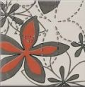 Декоративная вставка Opoczno Aplauz Flower 10x10 - 